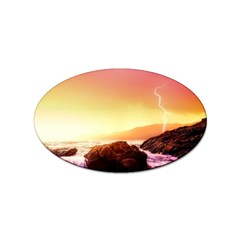 California-sea-ocean-pacific Sticker (oval)