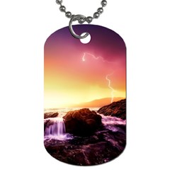 California-sea-ocean-pacific Dog Tag (One Side)