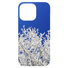 Crown-aesthetic-branches-hoarfrost- Iphone 14 Pro Max Black Uv Print Case by Ket1n9