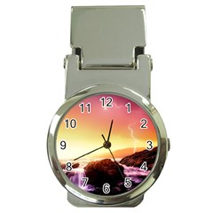 California-sea-ocean-pacific Money Clip Watches