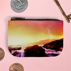 California-sea-ocean-pacific Mini Coin Purse