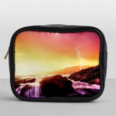 California-sea-ocean-pacific Mini Toiletries Bag (One Side)