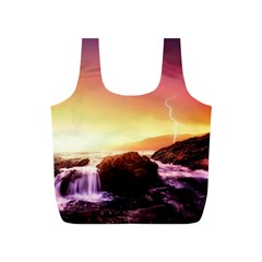 California-sea-ocean-pacific Full Print Recycle Bag (S)