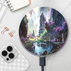 Fantastic World Fantasy Painting Wireless Fast Charger(white) by Ket1n9