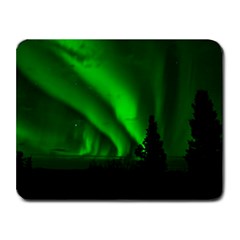 Aurora-borealis-northern-lights- Small Mousepad by Ket1n9