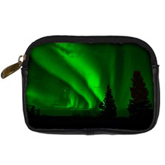 Aurora-borealis-northern-lights- Digital Camera Leather Case by Ket1n9