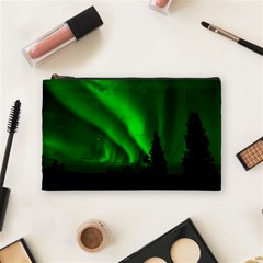 Aurora-borealis-northern-lights- Cosmetic Bag (medium) by Ket1n9