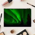 Aurora-borealis-northern-lights- Cosmetic Bag (Large) Back