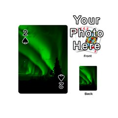 Aurora-borealis-northern-lights- Playing Cards 54 Designs (mini) by Ket1n9