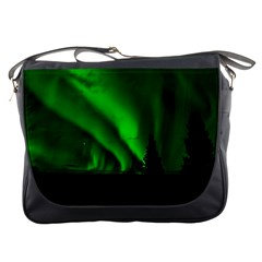 Aurora-borealis-northern-lights- Messenger Bag by Ket1n9