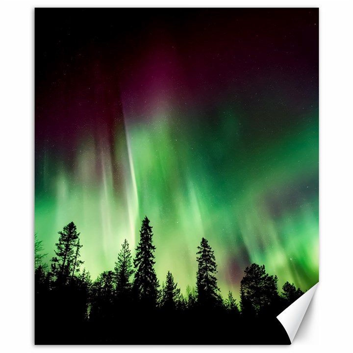 Aurora-borealis-northern-lights Canvas 8  x 10 