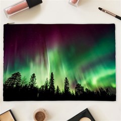 Aurora-borealis-northern-lights Cosmetic Bag (xxl) by Ket1n9