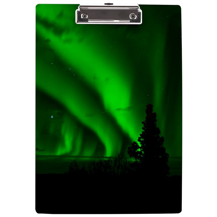 Aurora-borealis-northern-lights- A4 Acrylic Clipboard