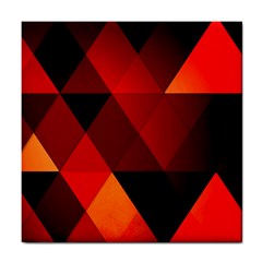 Abstract Triangle Wallpaper Tile Coaster by Ket1n9