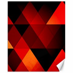 Abstract Triangle Wallpaper Canvas 16  X 20  by Ket1n9