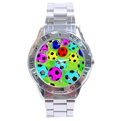 Balls Colors Stainless Steel Analogue Watch