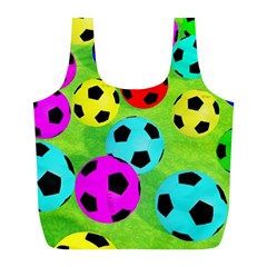 Balls Colors Full Print Recycle Bag (l) by Ket1n9