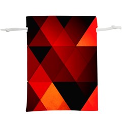 Abstract Triangle Wallpaper Lightweight Drawstring Pouch (xl) by Ket1n9