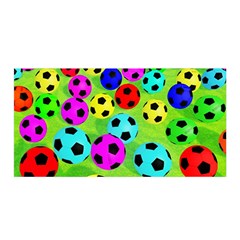 Balls Colors Satin Wrap 35  X 70  by Ket1n9