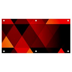 Abstract Triangle Wallpaper Banner And Sign 4  X 2  by Ket1n9