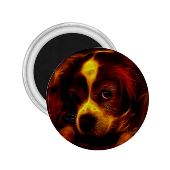 Cute 3d Dog 2.25  Magnets