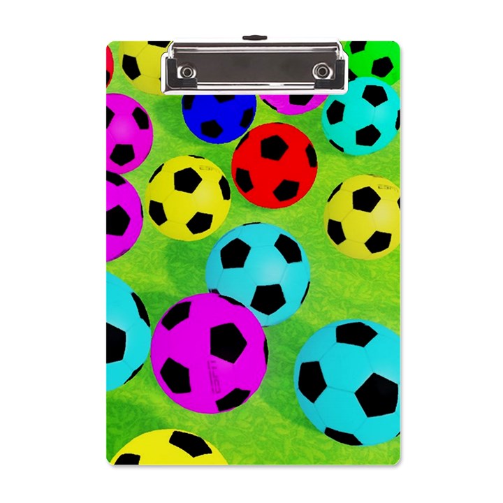 Balls Colors A5 Acrylic Clipboard