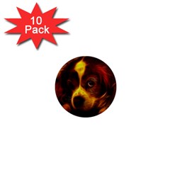 Cute 3d Dog 1  Mini Magnet (10 Pack) 