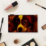 Cute 3d Dog Cosmetic Bag (Small) Front