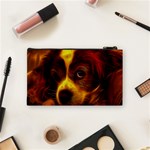 Cute 3d Dog Cosmetic Bag (Small) Back