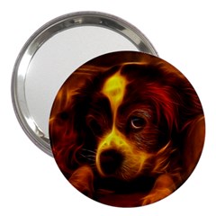 Cute 3d Dog 3  Handbag Mirrors by Ket1n9