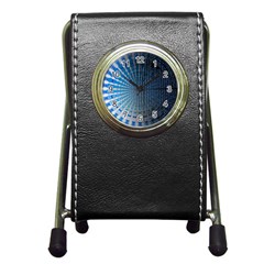 Data-computer-internet-online Pen Holder Desk Clock by Ket1n9