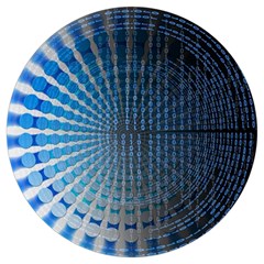 Data-computer-internet-online Round Trivet by Ket1n9