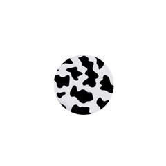 Animal-print-black-and-white-black 1  Mini Magnets by Ket1n9