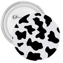 Animal-print-black-and-white-black 3  Buttons by Ket1n9