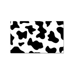 Animal-print-black-and-white-black Sticker (rectangular) by Ket1n9