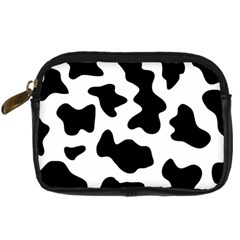 Animal-print-black-and-white-black Digital Camera Leather Case by Ket1n9