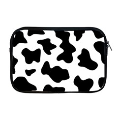 Animal-print-black-and-white-black Apple Macbook Pro 17  Zipper Case by Ket1n9