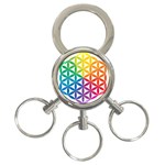 Heart Energy Medicine 3-Ring Key Chain Front