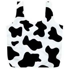 Animal-print-black-and-white-black Full Print Recycle Bag (xxl) by Ket1n9