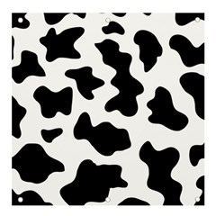 Animal-print-black-and-white-black Banner And Sign 4  X 4  by Ket1n9