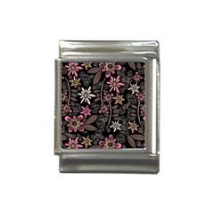 Flower Art Pattern Italian Charm (13mm) by Ket1n9