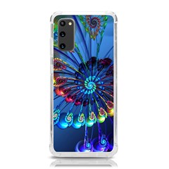 Top Peacock Feathers Samsung Galaxy S20 6 2 Inch Tpu Uv Case by Ket1n9