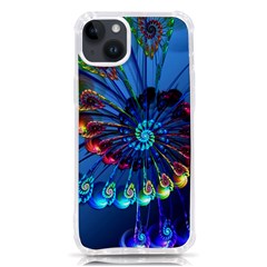 Top Peacock Feathers Iphone 14 Plus Tpu Uv Print Case by Ket1n9