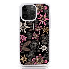 Flower Art Pattern Iphone 14 Pro Max Tpu Uv Print Case by Ket1n9