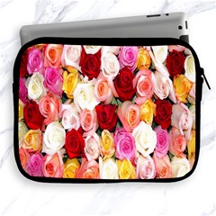 Rose Color Beautiful Flowers Apple Ipad 2/3/4 Zipper Cases by Ket1n9