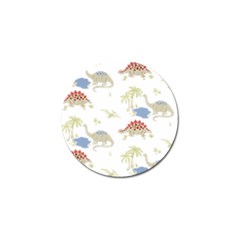 Dinosaur Art Pattern Golf Ball Marker (4 Pack) by Ket1n9