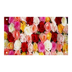 Rose Color Beautiful Flowers Banner And Sign 5  X 3  by Ket1n9