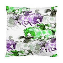 Horse-horses-animal-world-green Standard Cushion Case (one Side) by Ket1n9