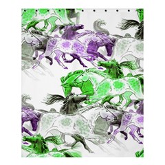 Horse-horses-animal-world-green Shower Curtain 60  X 72  (medium)  by Ket1n9