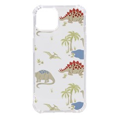 Dinosaur Art Pattern Iphone 14 Tpu Uv Print Case by Ket1n9